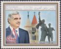 Pres. Hariri - mosque & church and statues