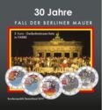 2 Euro (30th anniversary of the fall of the Berlin Wall. Coloured 2)