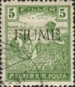 Hungarian Reaper stamp overprinted FIUME