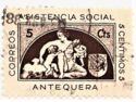 Social Assistance Allegory and Coat of Arms of Antequera