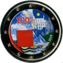 2 Euro (Centenary of the foundation of the University of Ljubljana. Coloured 4)