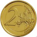 2 Euro (Centenary of the birth of Grand Duke Jean. Gilded)