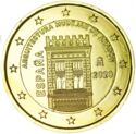 2 Euro (UNESCO World Heritage. Mudejar Architecture of Aragón. Gilded)