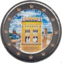2 Euro (UNESCO World Heritage. Mudejar Architecture of Aragón. Coloured 5)
