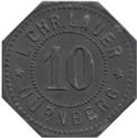 10 Pfennig (L. Chr. Lauer)