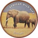 1 Shilling (African wild life - Elephant)