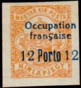 Overpinted 1914 Newspaper Stamp of Hungary Surcharged