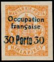 Overpinted 1914 Newspaper Stamp of Hungary Surcharged