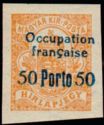 Overpinted 1914 Newspaper Stamp of Hungary Surcharged