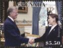 Ruth Bader Ginsburg with President J. Carter