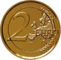 2 Euro (Finno-Ugric peoples. Gilded)