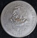 5 Pesos (Hidalgo Grande)