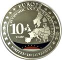 10 Ans de l'Euro, Monaco