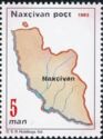 Map of Nakhchivan