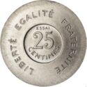 25 Centimes (Essai by François Rude)