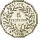 5 Centimes (Essai - Dupre)