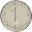 1 Centime (Piedfort)