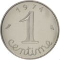 1 Centime (Piedfort)
