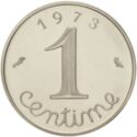 1 Centime (Piedfort - Silver)