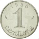 1 Centime (Piedfort - Silver)