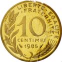 10 Centimes (Piedfort - Gold)