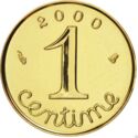 1 Centime (Gold version - Last Centime)