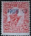Blue '45 filler' overprint