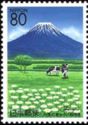 Mt. Fuji and Cattle