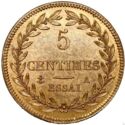 5 Centimes (Essai No date)