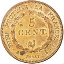 5 Centimes (Essai. No date)