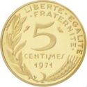 5 Centimes (Piedfort)