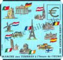 Square Marigny. n°13. Stamp Market at Euro Time