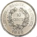10 Centimes (Essai by Gayrard - Type1B tin)