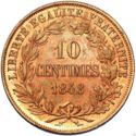 10 Centimes (Essai by Gayrard - Type2A Copper)