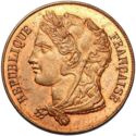 10 Centimes (Essai by Gayrard - Type2A Copper)