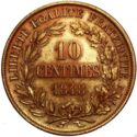 10 Centimes (Essai by Alard - Copper)