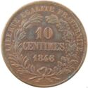 10 Centimes (Essai by Boivin - Copper)