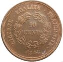 10 Centimes (Essai by Boivin - Copper)