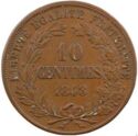 10 Centimes (Essai by Boivin - Copper piedfort)