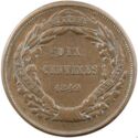 10 Centimes (Essai by Malbet - Copper)