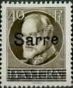 King Ludwig III overprinted Sarre