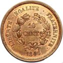 10 Centimes (Essai by Montagny - Copper)