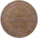 10 Centimes (Essai by Moullé - Copper)