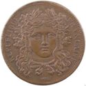 10 Centimes (Essai by Moullé - Copper)