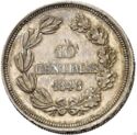 10 Centimes (Essai by Moullé - Silver Piedfort)