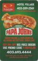 EconoLodge Motel Village - Papa John's Pizza 403.693.4444