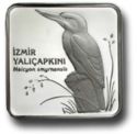 7,500,000 Lira (White-throated kingfisher - İzmir yalıçapkını - Halcyon smyrnensis)