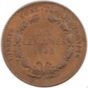 10 Centimes (Essai by Rogat 2.2 - Copper)