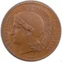 10 Centimes (Essai by Rogat 2.2 - Copper)