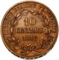 10 Centimes (Hybrid Copper Piedfort)